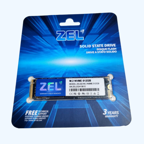 ZEL 512GB M.2 NVME